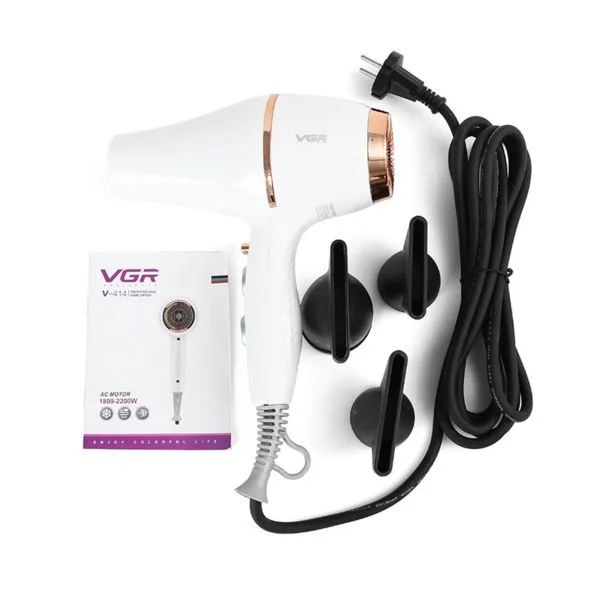 سشوار حرفه ای وی جی آر مدل V-414