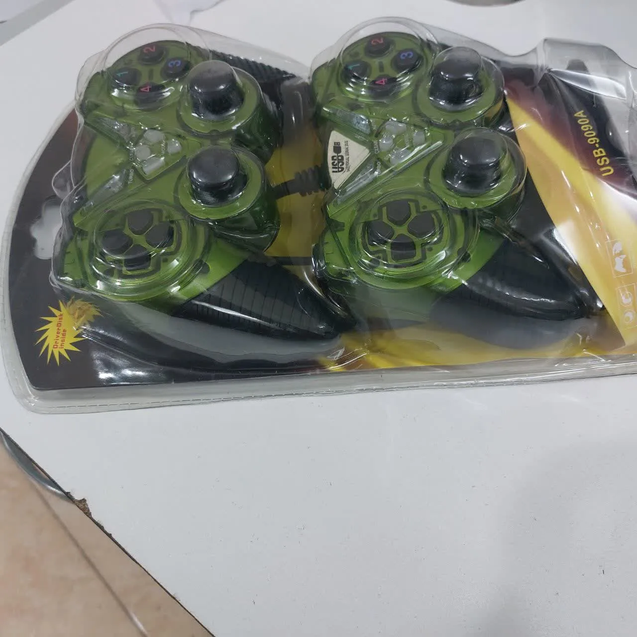 دسته بازی مدل USB-9090A  بسته دو عددی