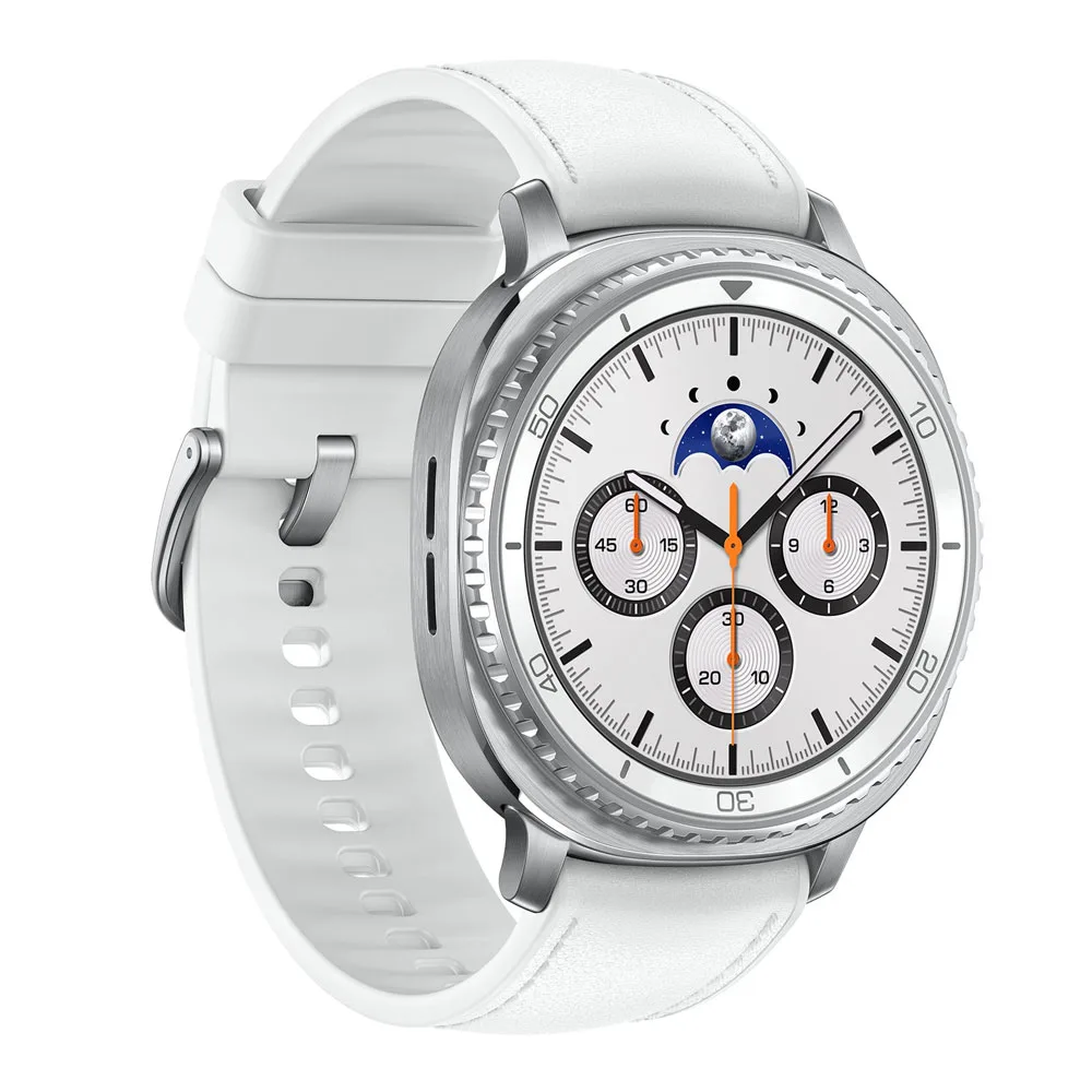 ساعت هوشمند 46 میلیمتری سامسونگ مدل Galaxy Watch 8 Classic با بند چرمی