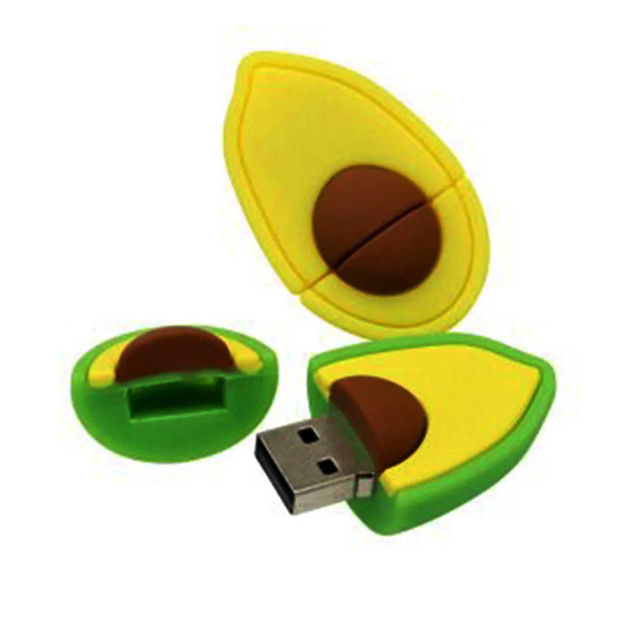فلش مموری طرح آواکادو مدل Ul-Avocado ظرفیت 128 گیگابایت