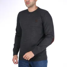 پلیور مردانه تریکو پاییزان مدل یقه گرد کد PR700