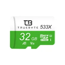 کارت حافظه microSD HC تروبایت مدل 533X-A1-V30 کلاس 10 استاندارد UHS-I U3 سرعت 80MBps ظرفیت 32 گیگابایت بسته 5 عددی