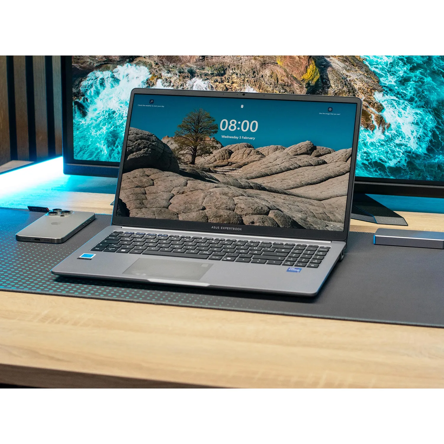 لپ تاپ 15.6 اینچی ایسوس مدل ExpertBook P1 P1503CVA-I716512B5D-i7 13620H-32GB DDR5 5200MHz-512GB SSD-TN-Fingerprint - کاستوم شده