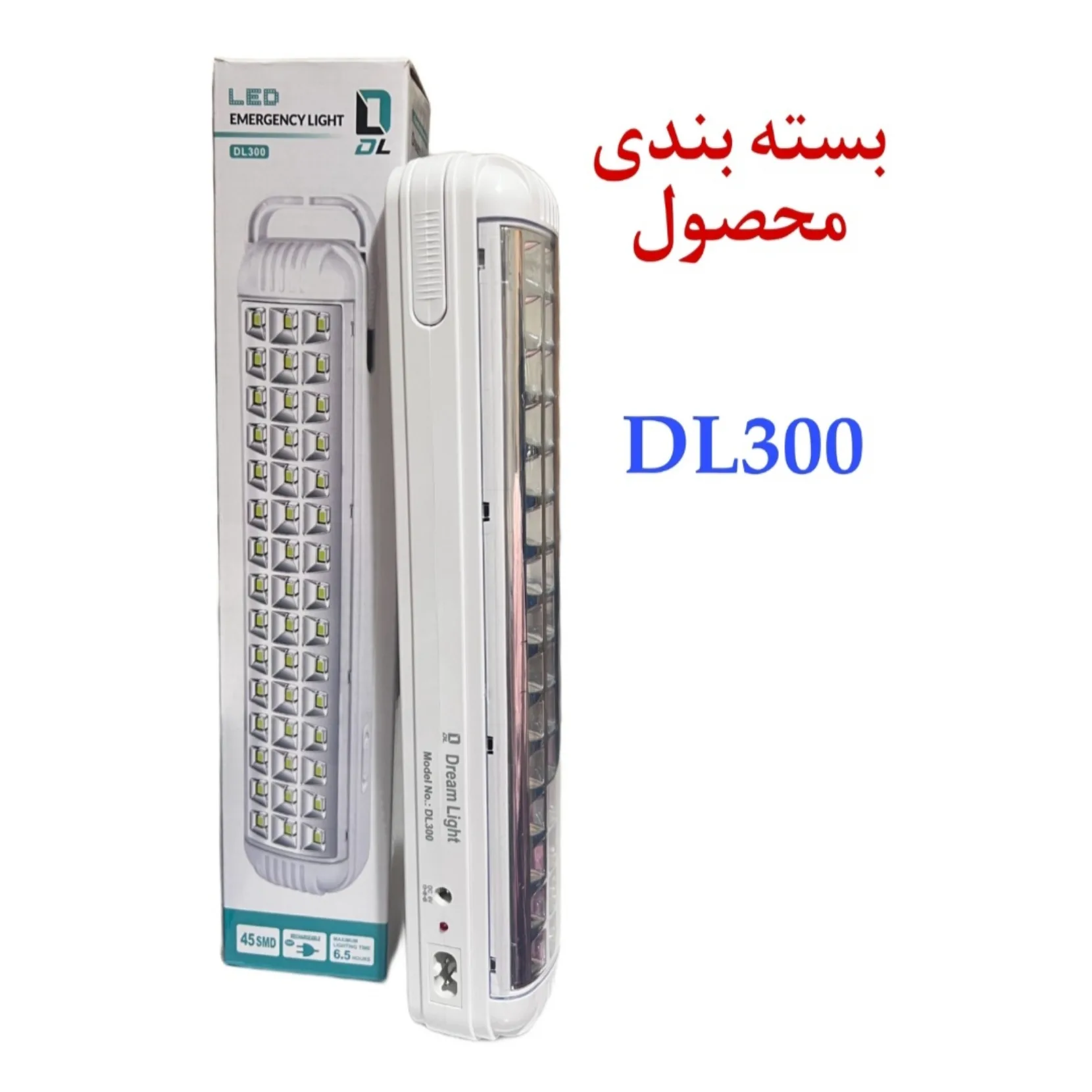 چراغ اضطراری دریم لایت مدل DL-300 با نور مهتابی