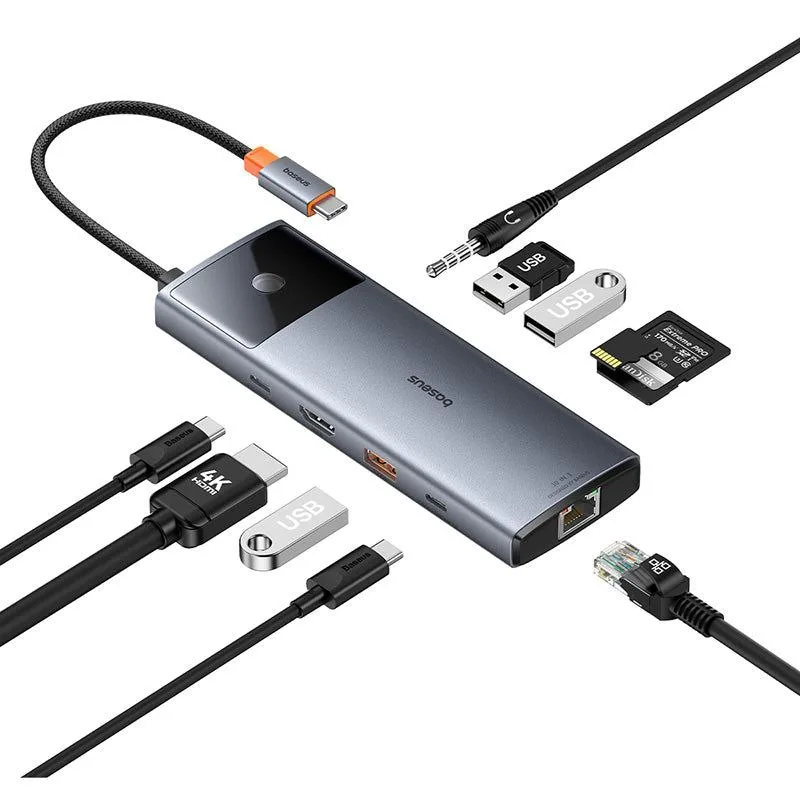 هاب 10 پورت USB-C بیسوس مدل BS-OH084