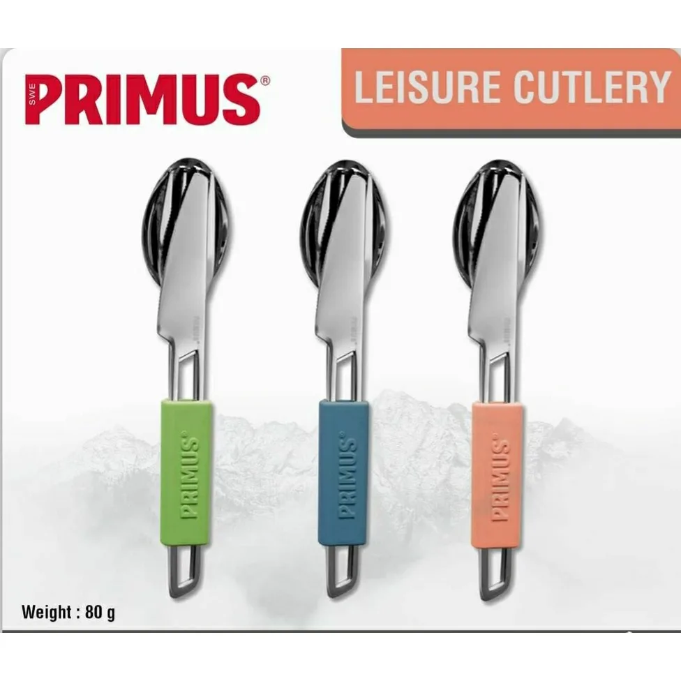 قاشق و چنگال سفری پریموس مدل LEISURE CUTLERY