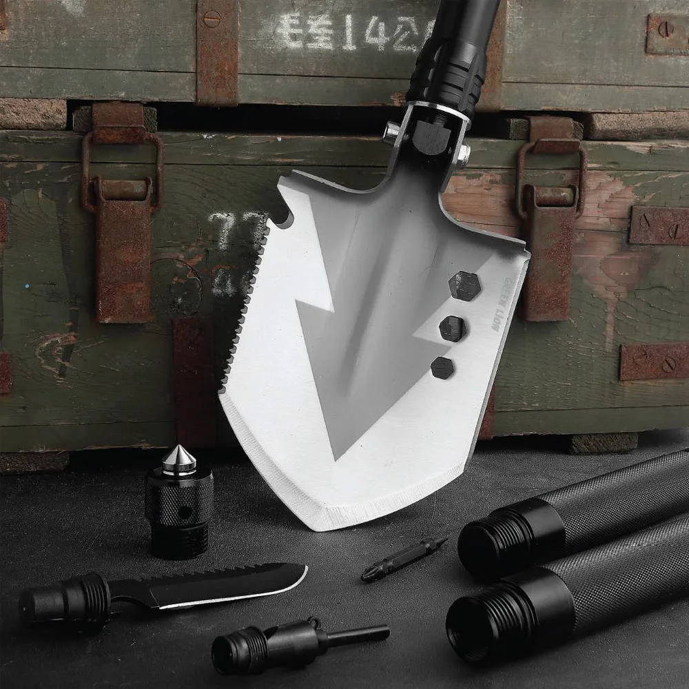 ابزار چندکاره سفری گرین لاین مدل Multi Shovel