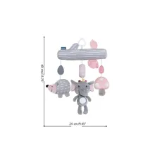 آویز کریر کودک مدل مارپیچ فیل و جوجه تیغی