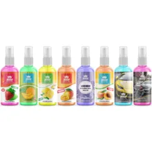 اسپری خوشبو کننده خودرو هوگو مدل G-8 حجم 50 میلی لیتر بسته 8 عددی