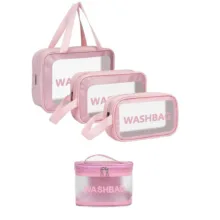 نظم دهنده ساک و چمدان سفری کد 0087 بسته 4 عددی