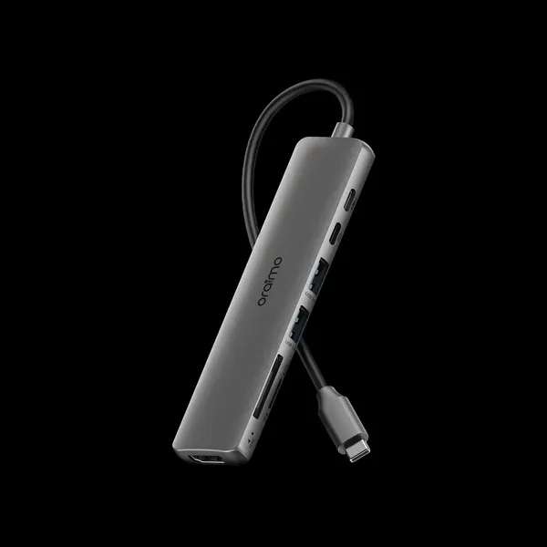 هاب 7 پورت USB-C اورایمو مدل PowerTrans