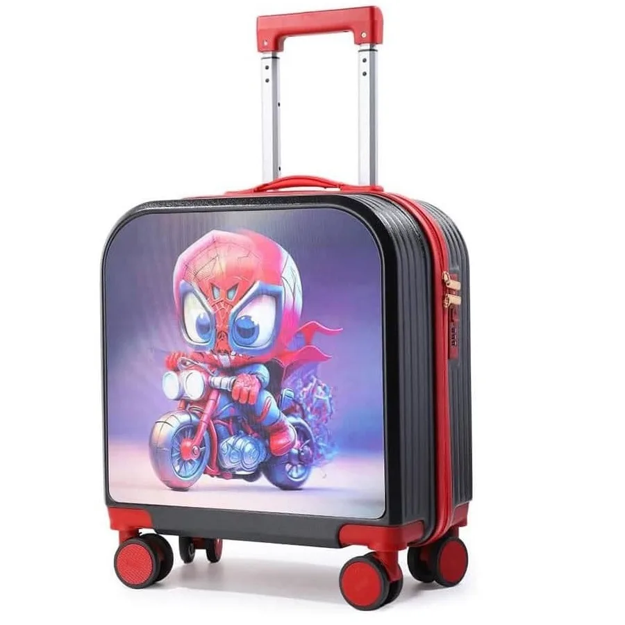 چمدان کودک مدل مرد عنکبوتی سه بعدی