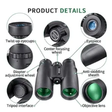 دوربین دوچشمی آسیکا مدل BR-10x42