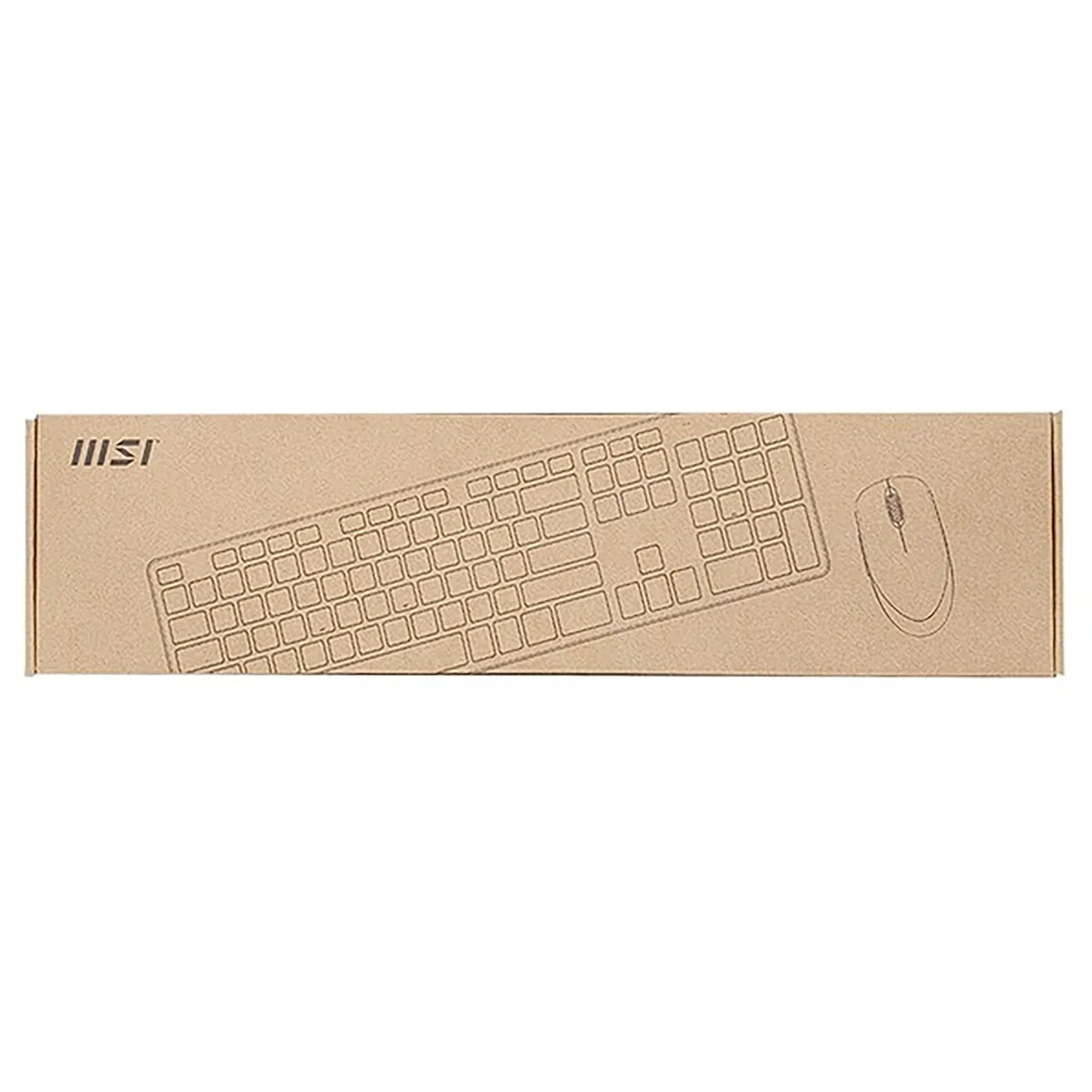 ماوس و کیبورد بی سیم ام اس آی مدل RF-1430w- FS + ma004w