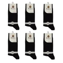 جوراب مردانه بوگارو مدل 701b بسته 6 عددی