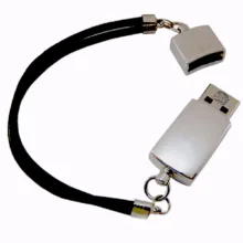 فلش مموری پرلیت یو اس بی طرح دستبند مدل W-58 ظرفیت 128 گیگابایت