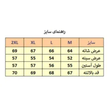 کاپشن مردانه مدل M3544