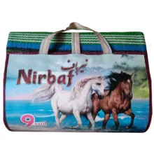 زیر انداز سفری 18نفره مدل نیرباف حصیری کد 9M