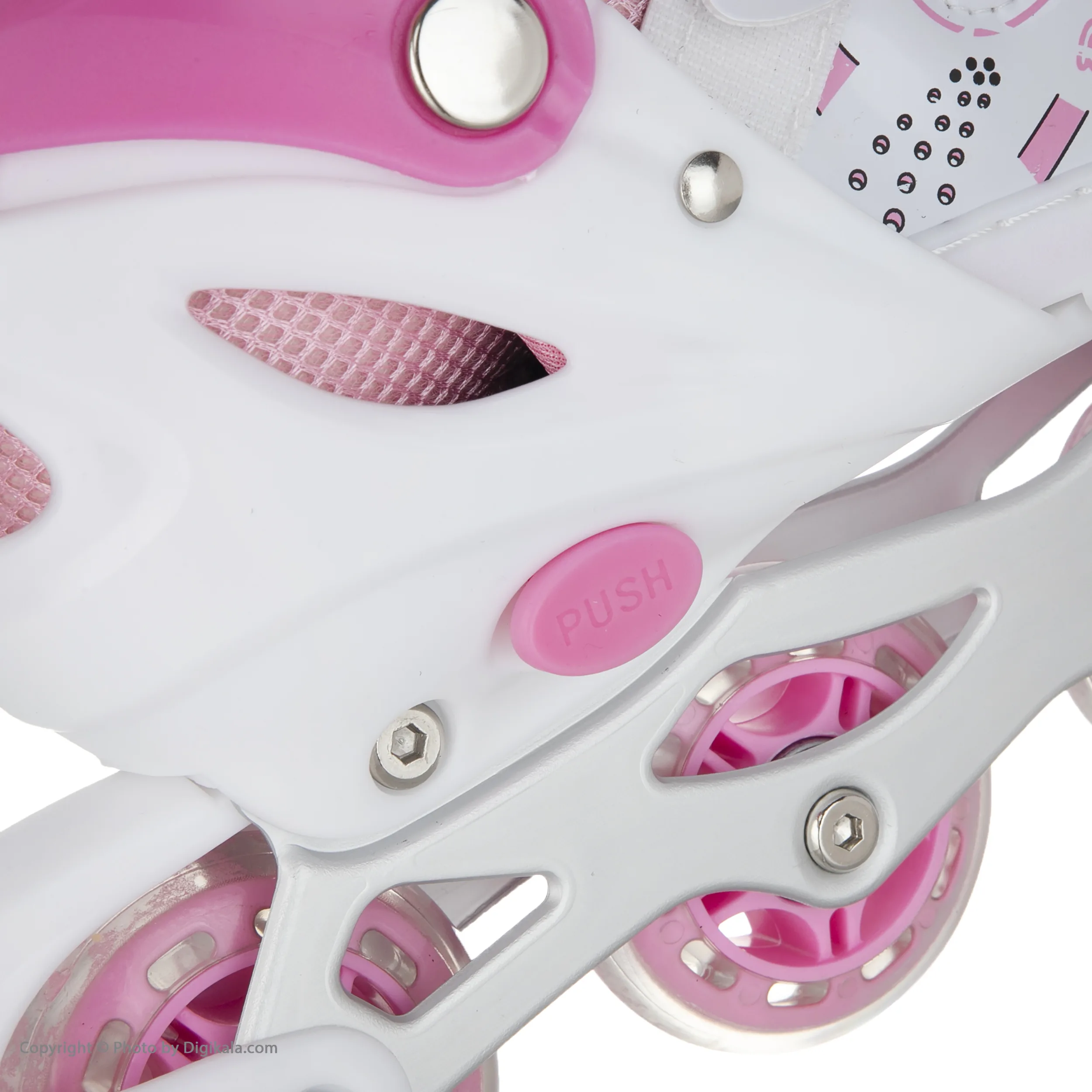 اسکیت کفشی مدل 665118 به همراه لوازم ایمنی