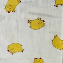 پتوی نوزاد مدل Little PIG سایز 120×120 سانتی متر