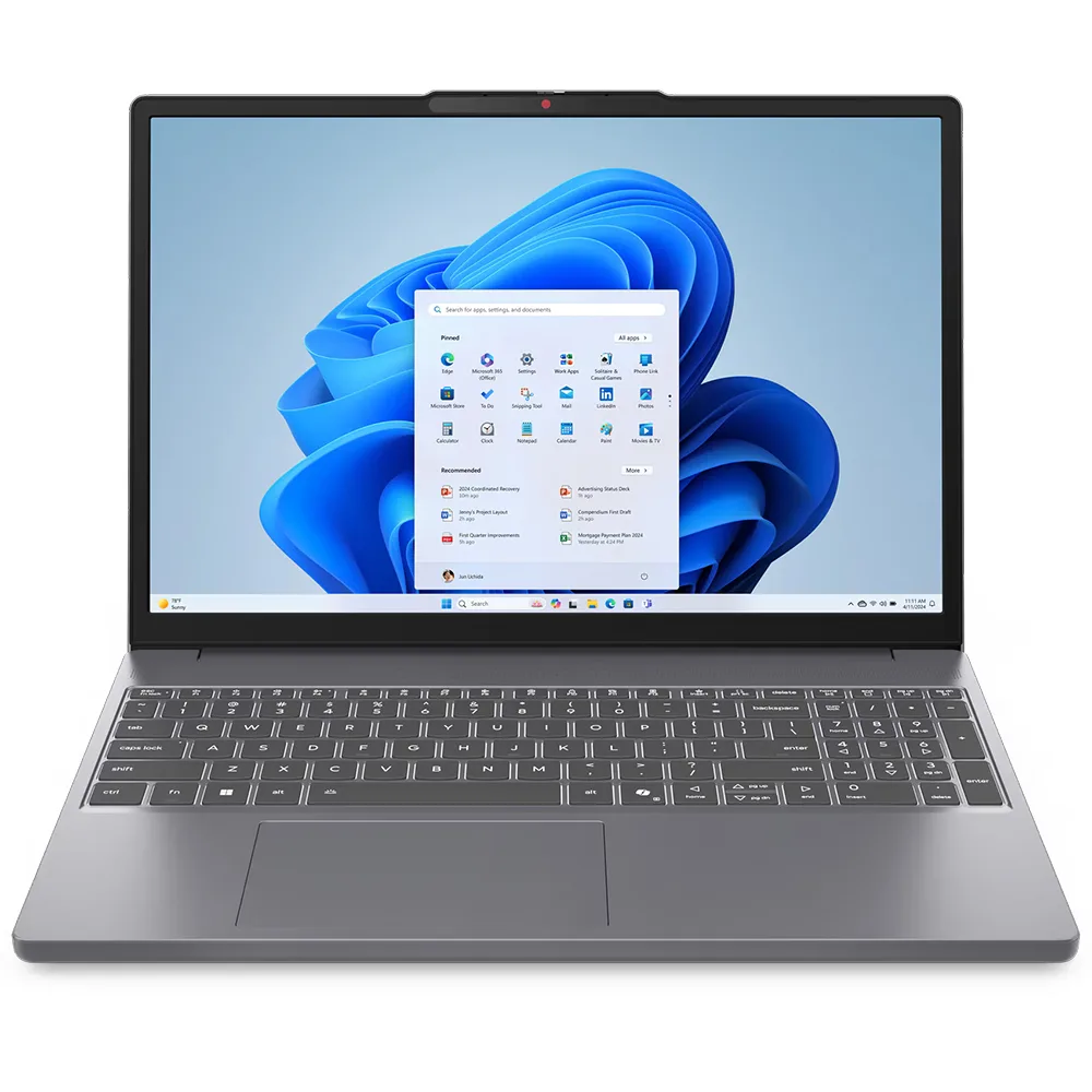 لپ تاپ 15.3 اینچی لنوو مدل IdeaPad Slim 3 15IRH10-i7 13620H-24GB DDR5-1TB SSD-IPS-Backlit - کاستوم شده