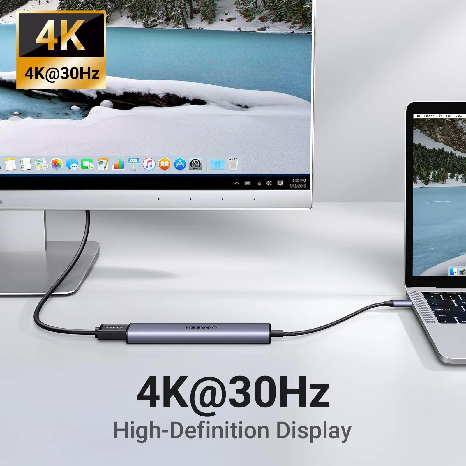هاب 5 پورت USB-C یوگرین مدل CM136-50209