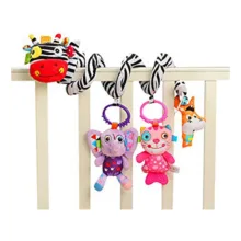 آویز تخت کودک مدل مارپیچ گوره خر رنگی