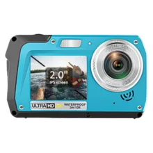 دوربین دیجیتال مدل  ‎ FHD 2.7K 11FT Waterproofبه همراه لنز 48MP 16X