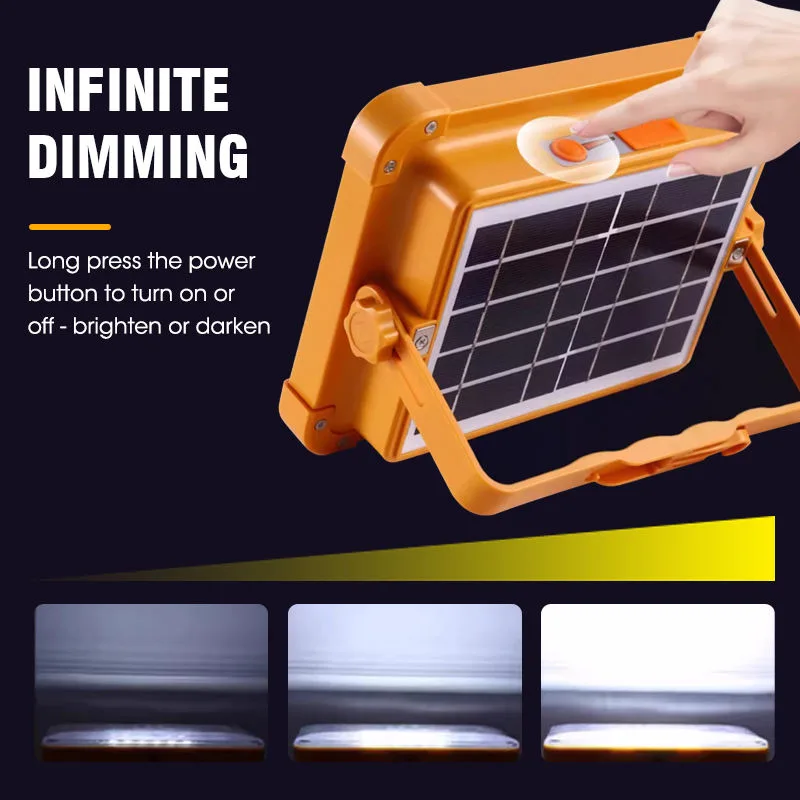 پروژکتور شارژی و خورشیدی مدل Amazon 180LED