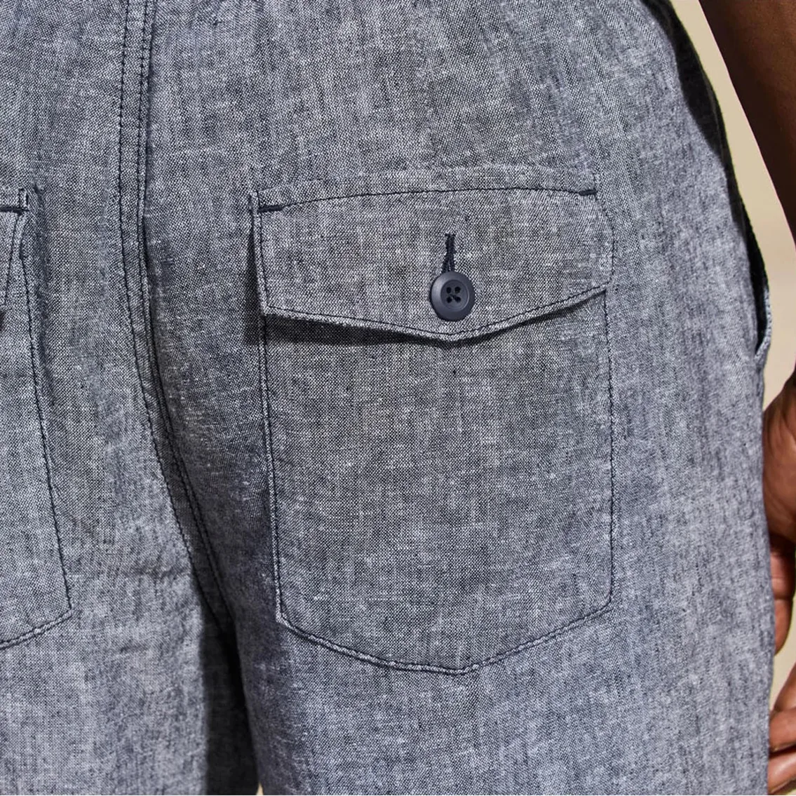 شلوار مردانه مدل لینن کد 17569434