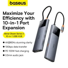 هاب 10 پورت USB-C بیسوس مدل BS-OH084