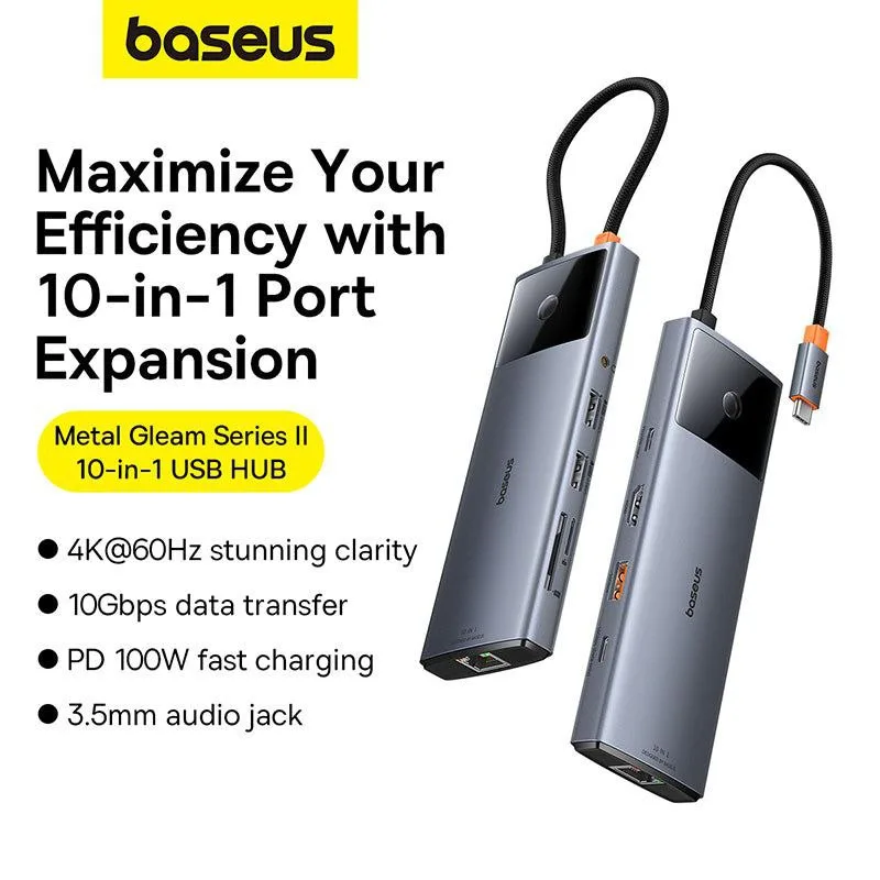 هاب 10 پورت USB-C بیسوس مدل BS-OH084