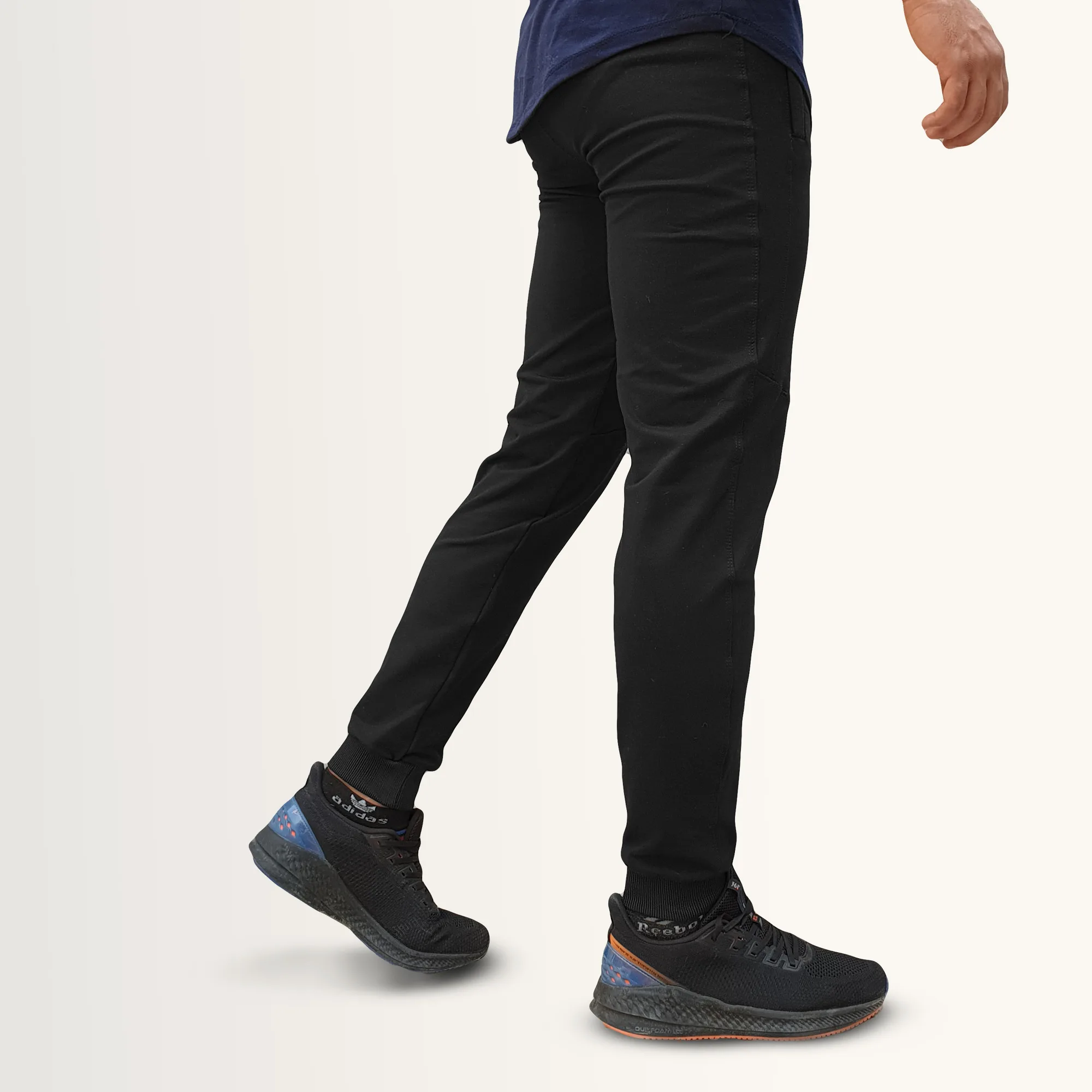 ست تی شرت کلاه دار و شلوار مردانه مدل 140311 طرح بارسلونا رنگ قرمز