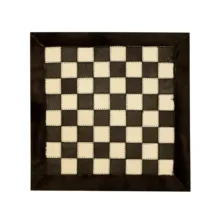 شطرنج مدل چرم طبیعی بدون مهره کد 0014