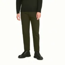 شلوار مام استایل مردانه مدل کتان کجراه کد sh127