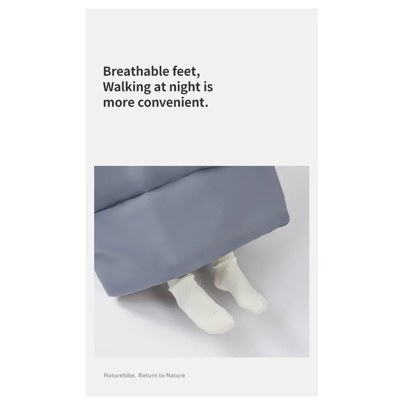 کیسه خواب یک نفره نیچرهایک مدل CNK2550WS028-Left Zipper