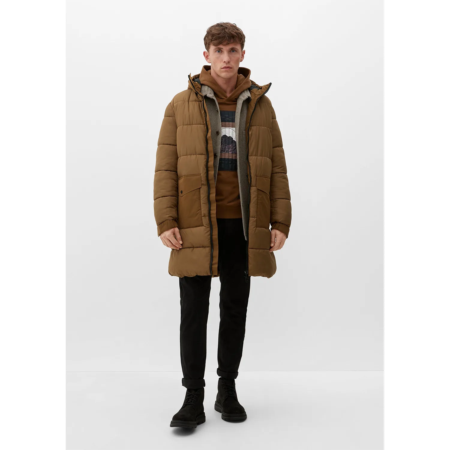 کاپشن مردانه اس.اولیور مدل 130.12.210.16.150.2115340