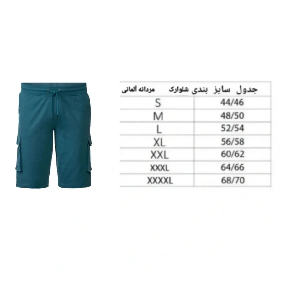 شلوارک مردانه مدل Li 19786717 رنگ سبز