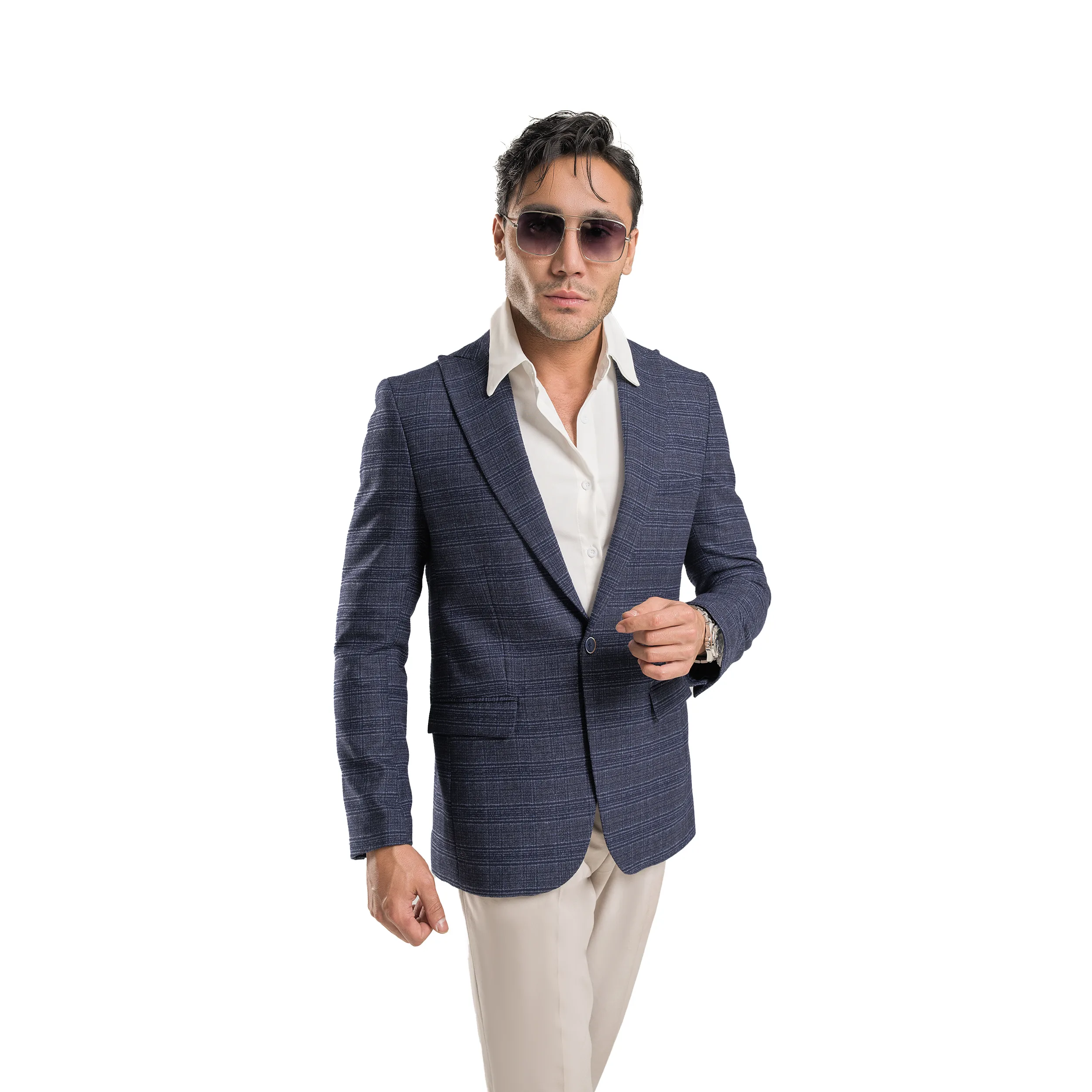 کت تک رسمی مردانه مدل پرنس دوگال 0007