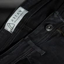 شلوار جین مردانه آریان نخ باف مدل 7112