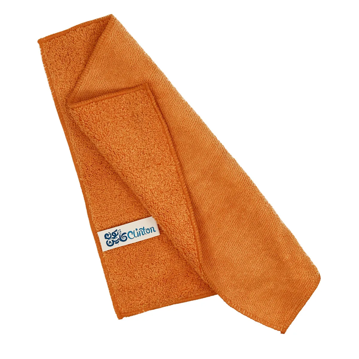 دستمال نظافت خودرو کلینتون مدل سوپر میکروفایبر اقتصادی کد 40030 بسته چهار عددی