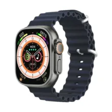 ساعت هوشمند مدل WS-67 ULTRA 2با قابلیت صفحه نمایش رنگی و لمسی، کنترل موسیقی، کنترل سطح اکسیژن خون، مکالمه با بلوتوث، پشتیبانی از زبان فارسی و امکان تغییر تم ساعت و بند سلیکونی