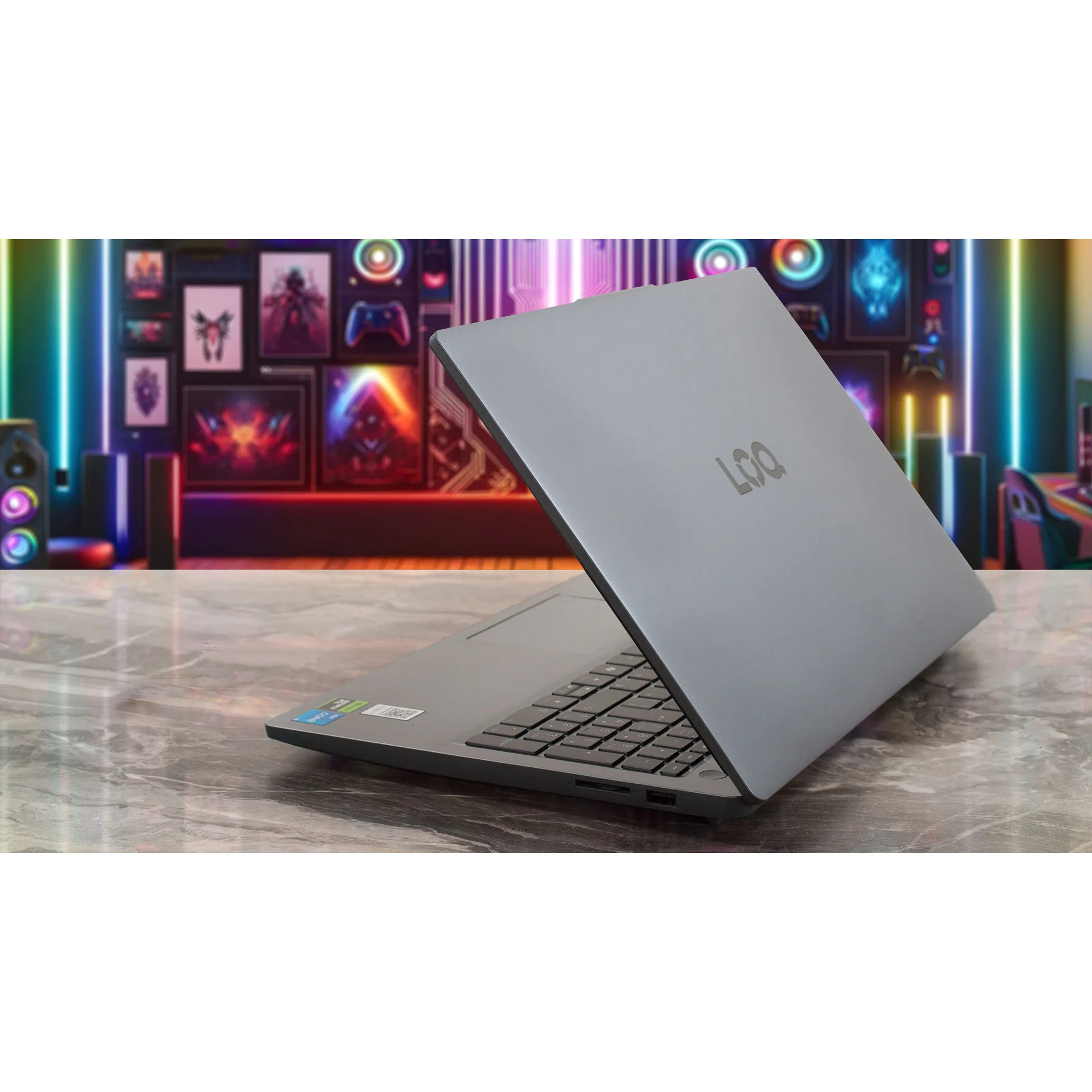 لپ تاپ 15.6 اینچی لنوو مدل LOQ 15IAX9E-i5 12450HX-12GB DDR5 4800MHz-512GB SSD-RTX3050 6GB-FHD 144Hz-W