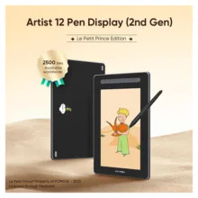 قلم نوری با صفحه نمایش 11.9 اینچ ایکس پی-پن مدل ARTIST 12 (2nd Gen) LA PETITE PRINCE