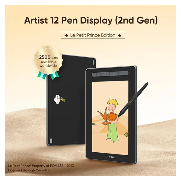قلم نوری با صفحه نمایش 11.9 اینچ ایکس پی-پن مدل ARTIST 12 (2nd Gen) LA PETITE PRINCE