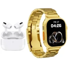 ساعت هوشمند مدل H20 49mm دارای صفحه نمایش رنگی و لمسی، کنترل موسیقی (Music Player) به همراه هندزفری و بند سیلیکونی