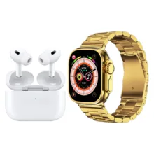 ساعت هوشمند مدل Airpods Pro 2 + i20 ULTRA به همراه هدفون