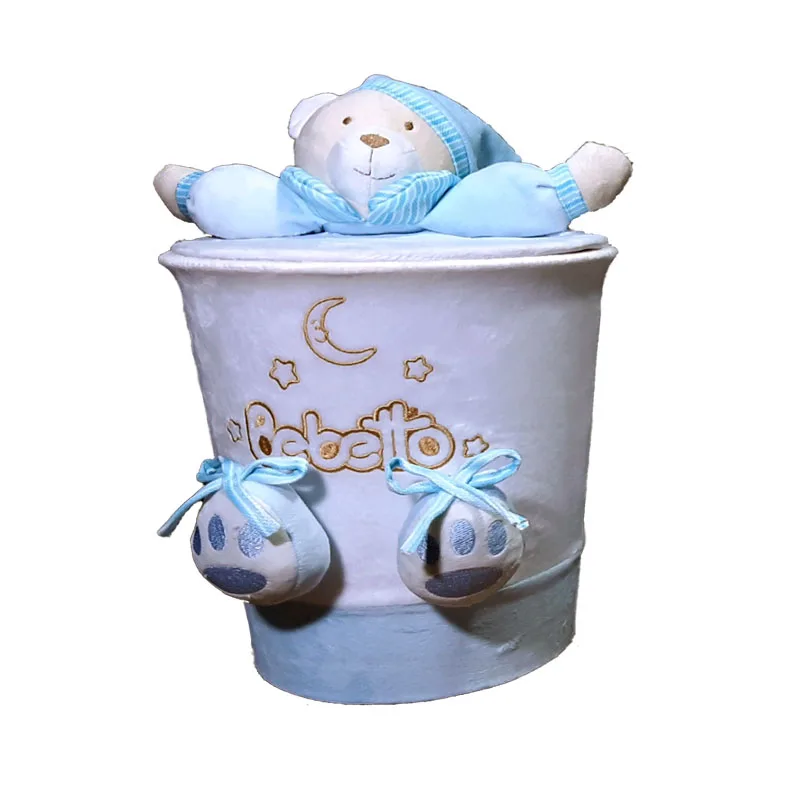 کاور دستمال کاغذی و سطل کودک طرح خرس نانان