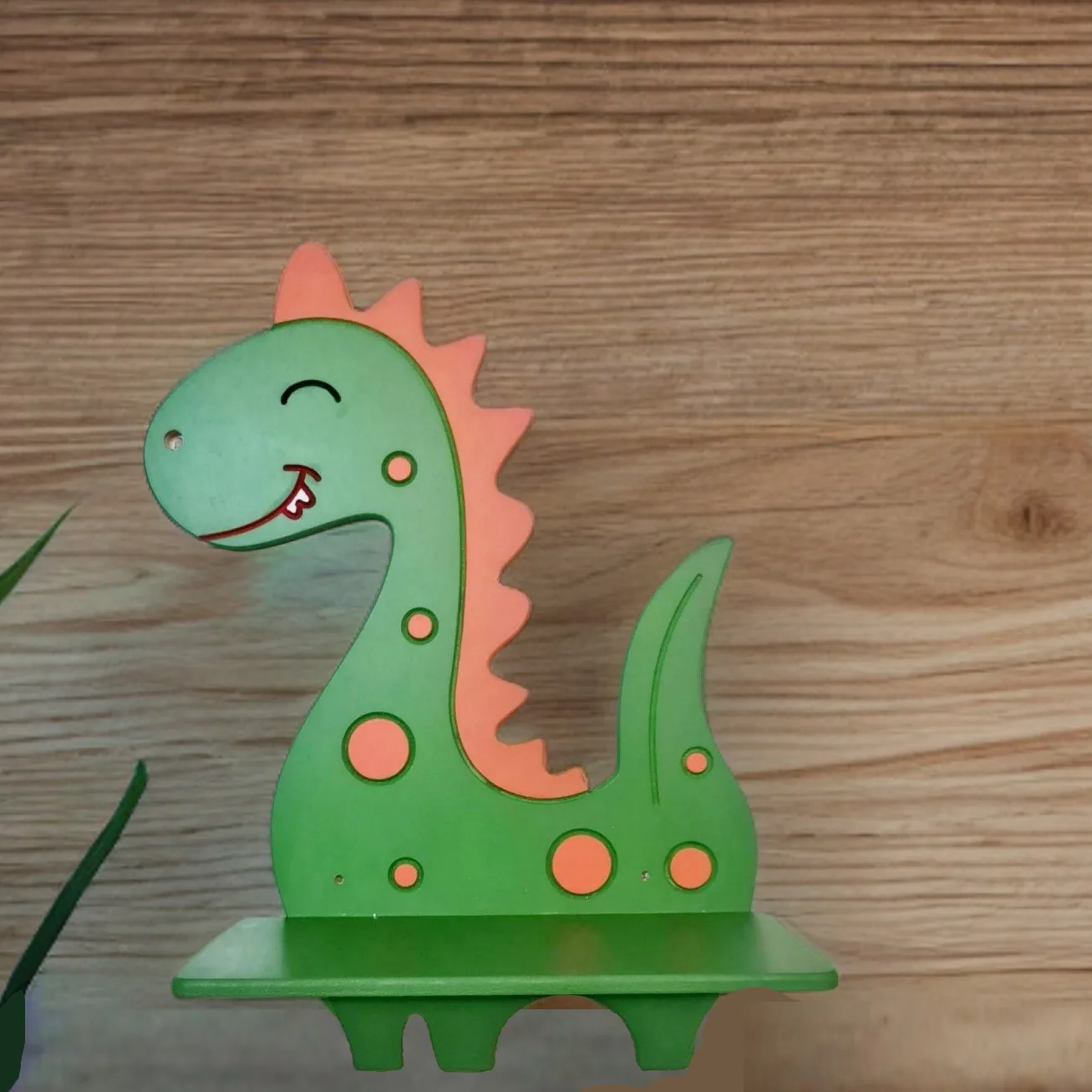 شلف دیواری اتاق کودک مدل دایناسور