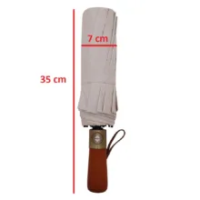 چتر 10 پره مدل دسته چوبی سوبل وان قطر 116 سانتیمتر